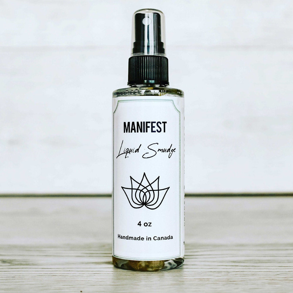 Manifest Smudge Spray | Liquid Smudge Spray | Smokeless Smudging