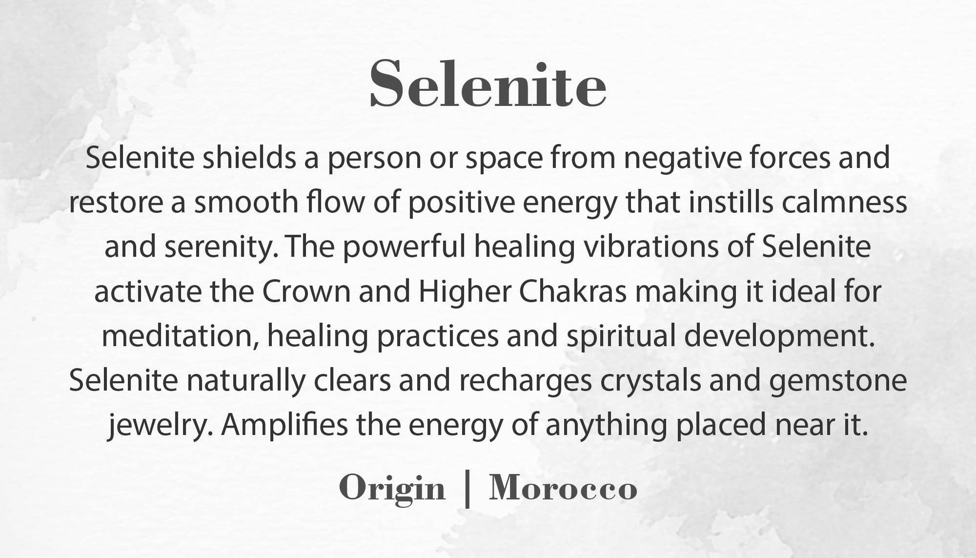 Selenite Palm stone with Hamsa Hand | Selenite Palm stone | Moroccan Selenite
