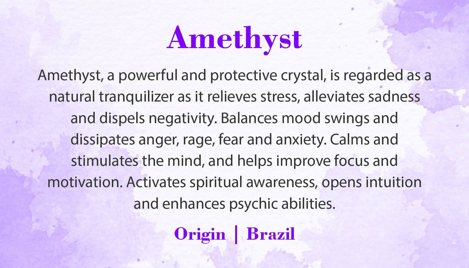 Amethyst Mini Clusters Flat - Grade AAA | Amethyst Crystal