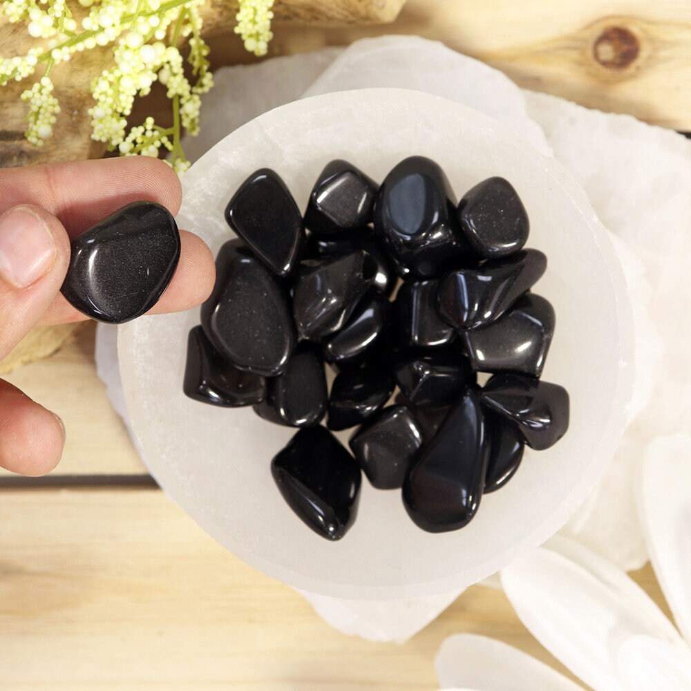 Apache Tears Tumbled Stones