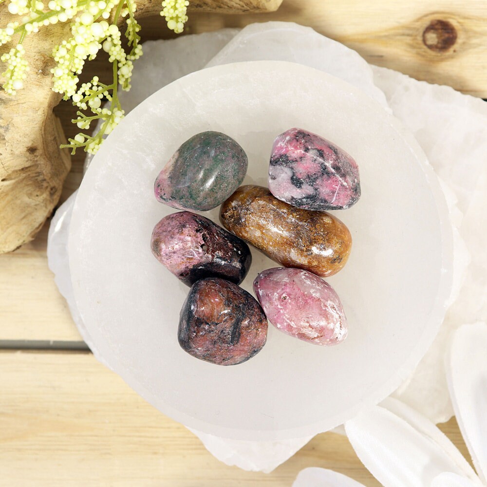 Pink Cobaltian Calcite Tumbled Stones | Pink Cobaltian Calcite for positivity and relaxation