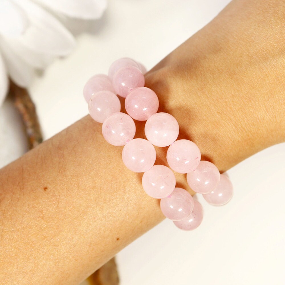 Rose Quartz Bracelet | Wear for Love and Affection | Crystal Jewelry | Gift for Her
