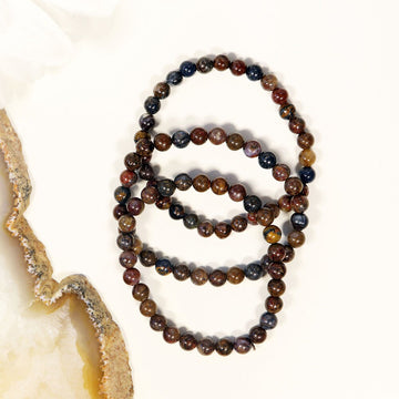 Petersite Bracelet | Petersite Jewelry | Gemstone Beaded Bracelet