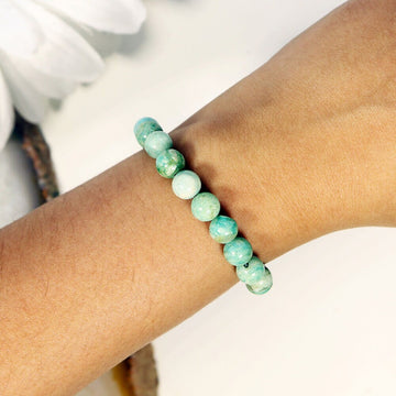 Natural Amazonite Gemstone Jewelry, Confidence and Compassion Crystal - SOLD PER PIECE