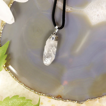Quartz Crystal Necklace | Gemstone Necklace | Healing Gift for Her
