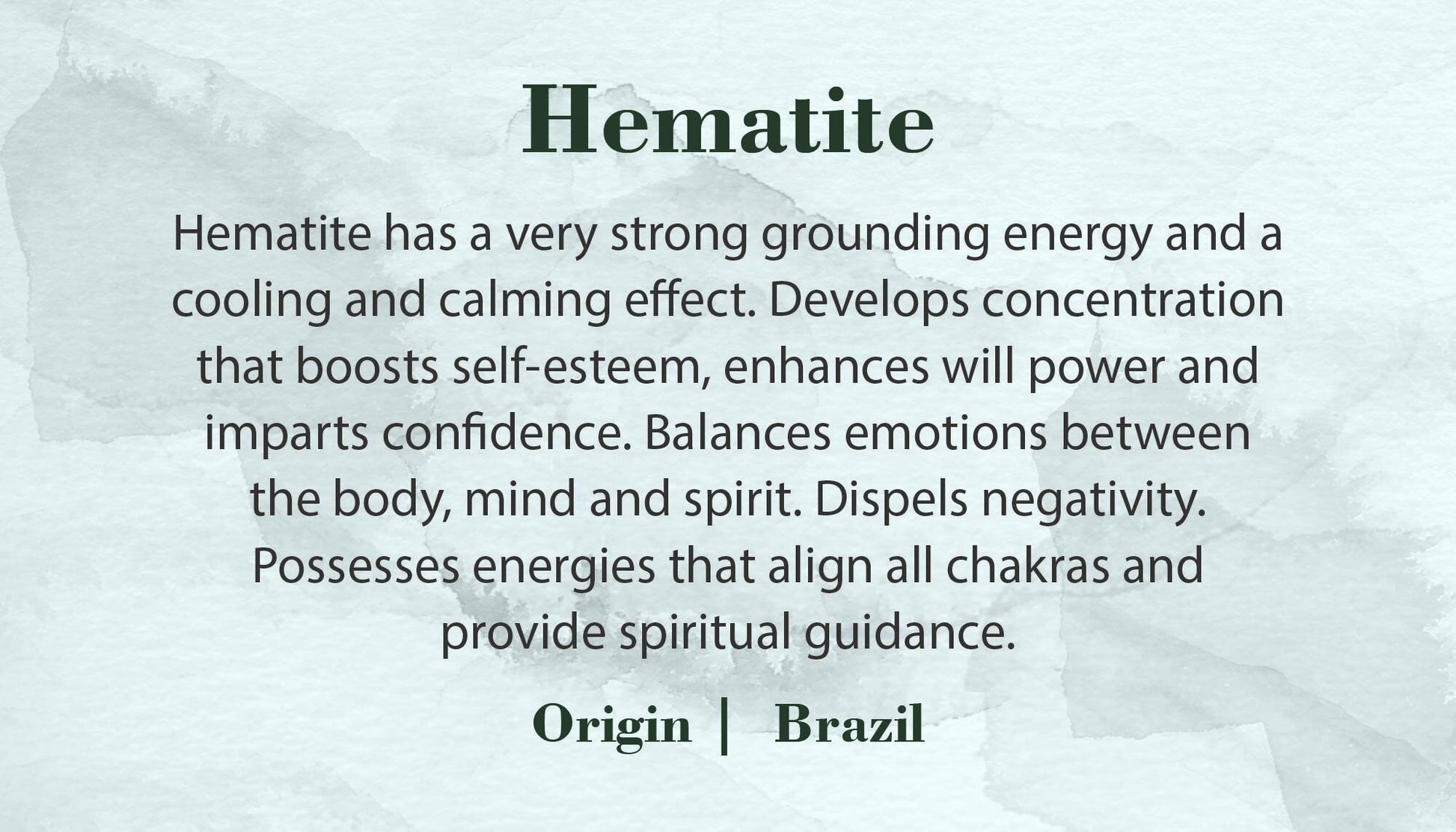 Hematite Massage Wand | Hematite Crystal