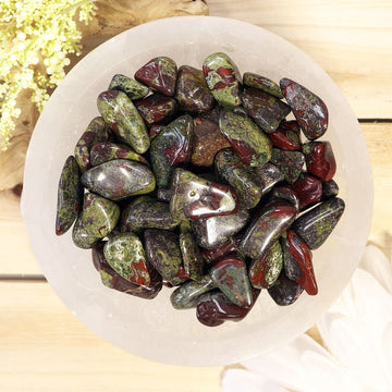 Wholesale Lot of Dragon Blood Jasper Tumble Stones, Natural Polished Gemstone, Jewelry, DIY, Ethically Sourced