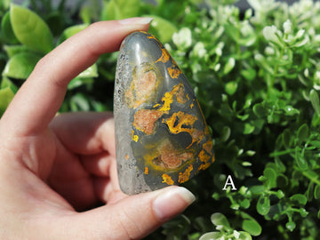 Bumble Bee Jasper Freeform, Natural Polished Crystal, Ethically Sourced - PICK YOUR OWN