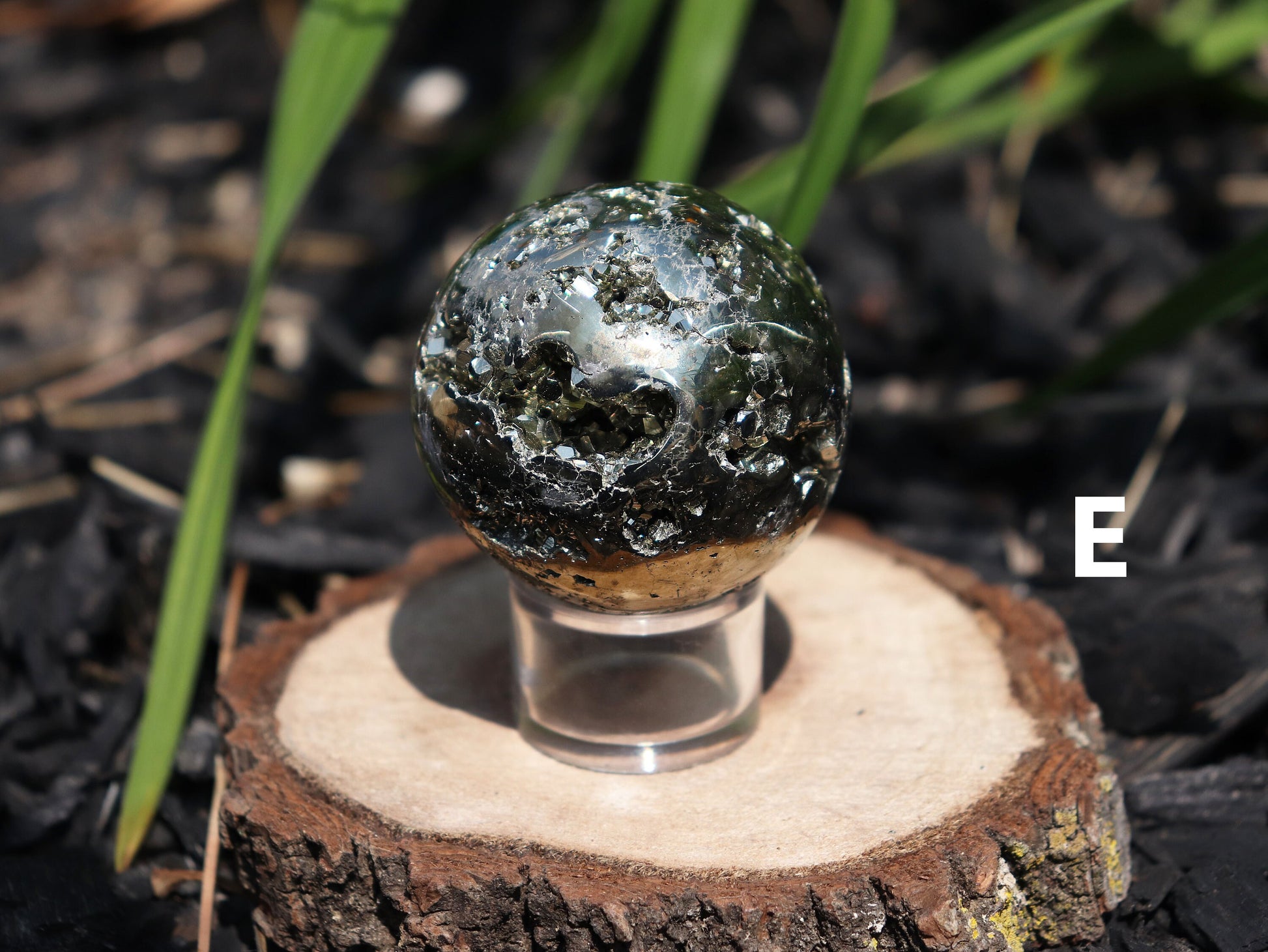Pyrite Sphere, Choose your Crystal, Natural Pyrite Crystal Ball, Abundance Amplifier