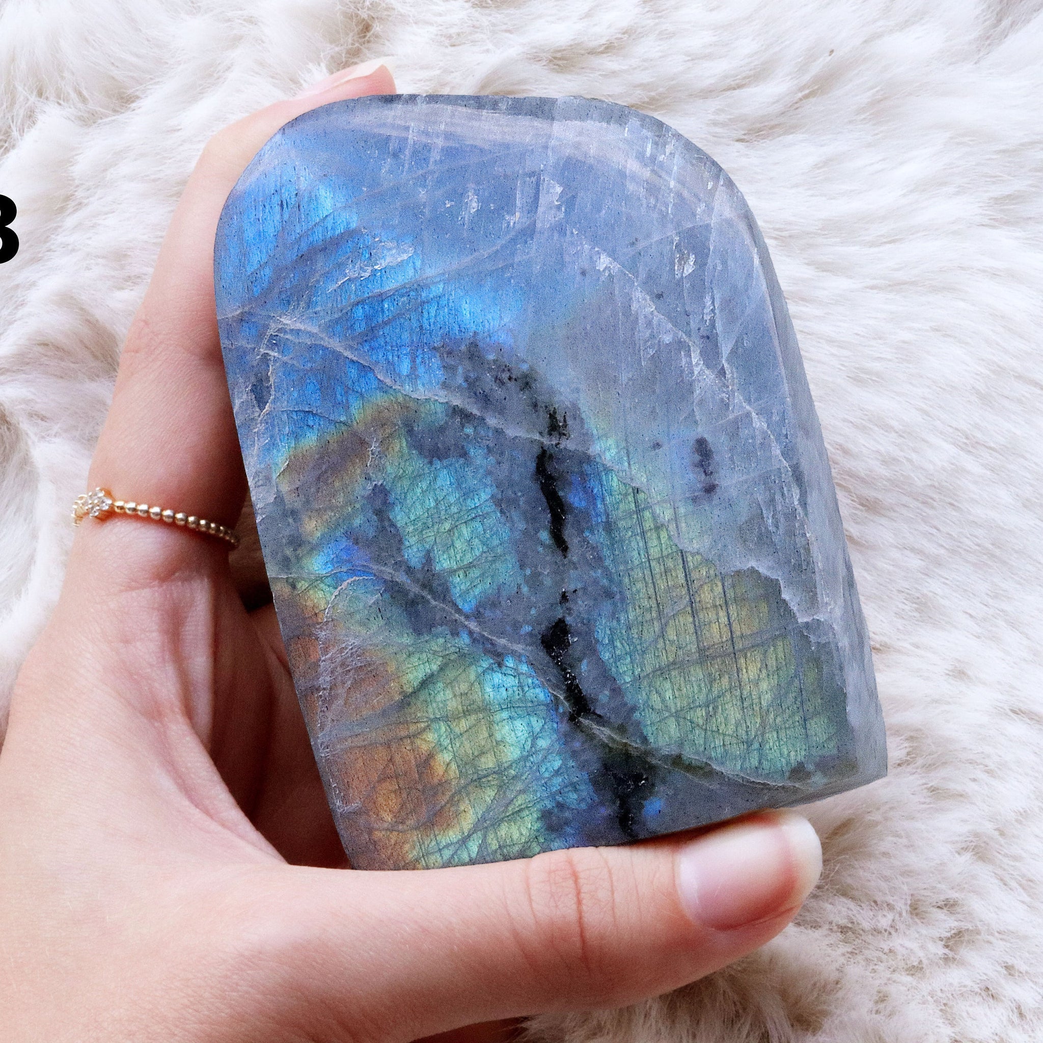 Grade A Flashy Labradorite Free Forms, Ethically Sourced, Statement Piece- PICK YOUR OWN